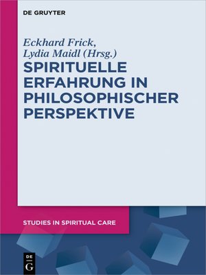 cover image of Spirituelle Erfahrung in philosophischer Perspektive